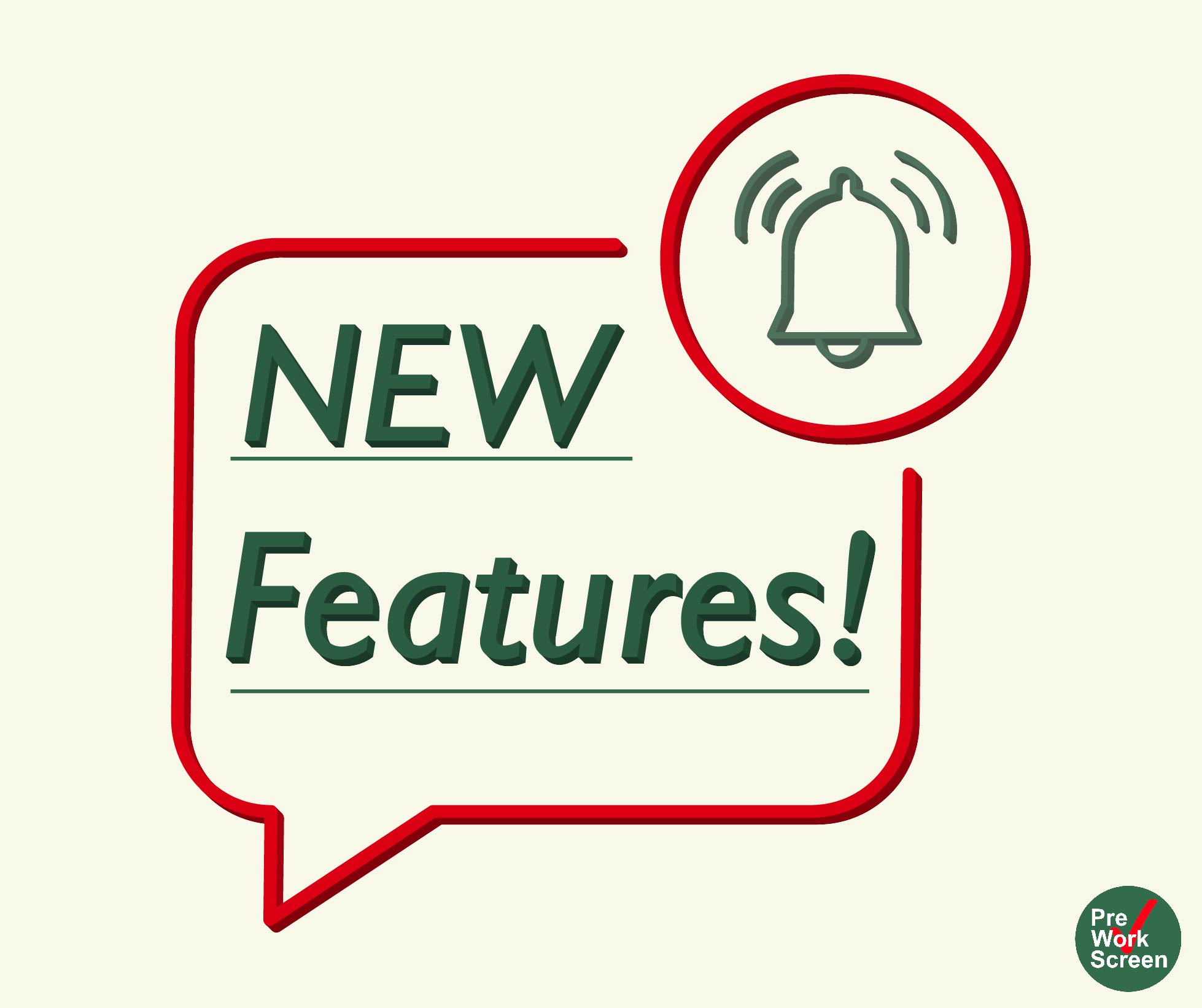 Preworkscreen New Features